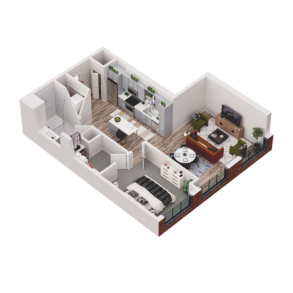 1 bedroom apartment for rent