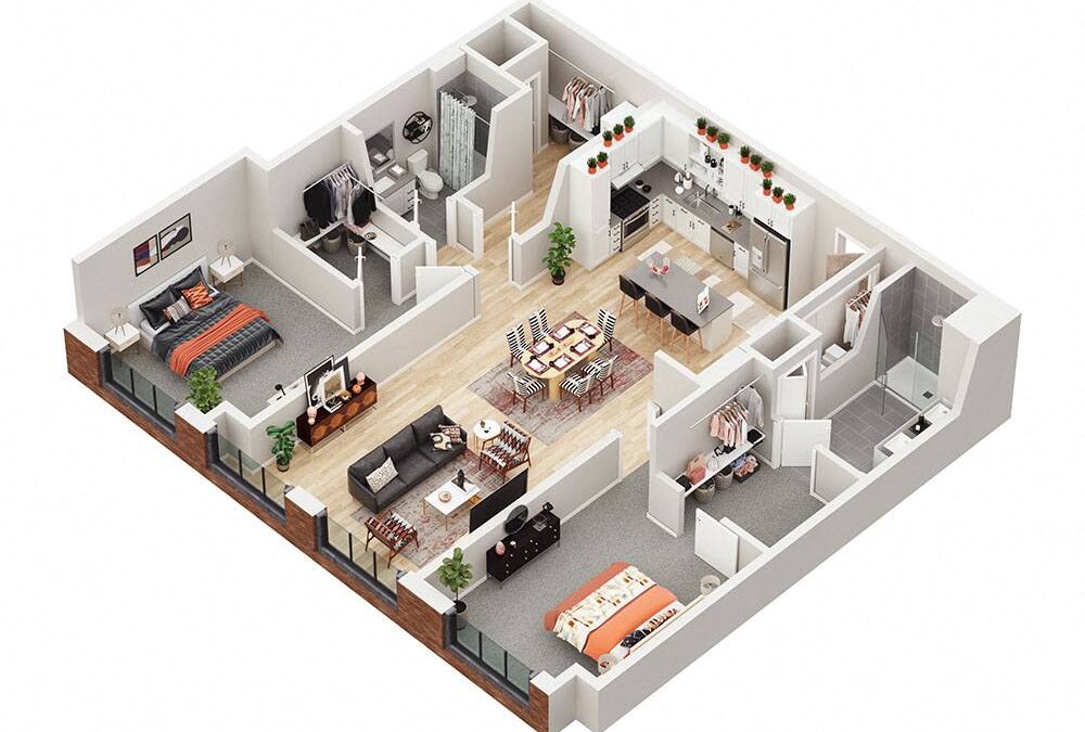 2 bedroom apartment for rent