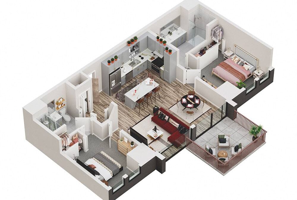2 bedroom apartment for rent