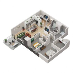 2 bedroom apartment for rent