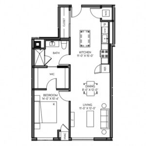 1 bedroom apartment for rent