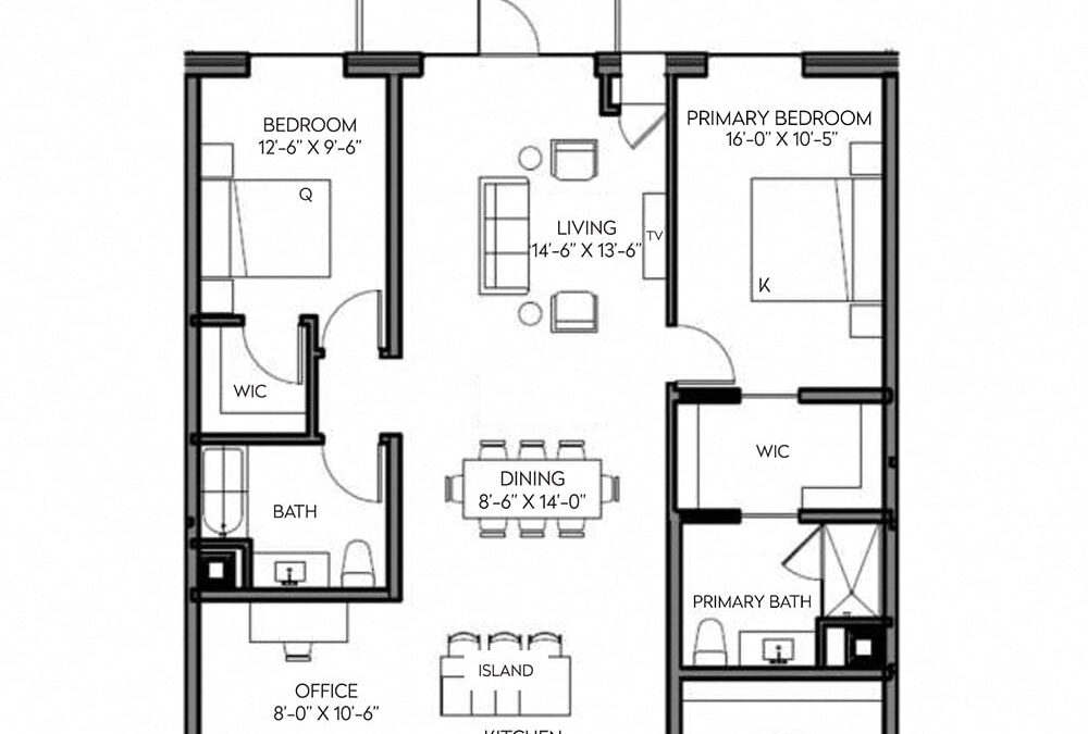 2 bedroom apartment for rent