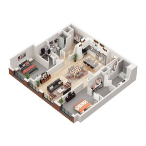 2 bedroom apartment for rent